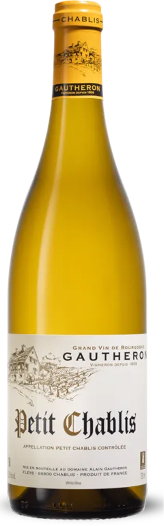 capture du vin Aoc Petit Chablis Domaine Gautheron