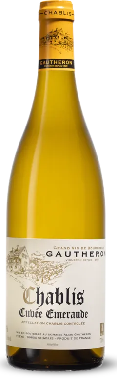 photos du vin Aoc Chablis Cuvée Emeraude Domaine Gautheron