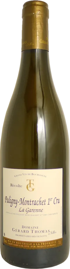 image du vin Aoc Puligny-Montrachet 1er Cru la Garenne Domaine Gérard Thomas