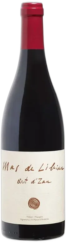 capture du vin Aoc Côtes du Rhône "Bout d'Zan" Mas de Libian
