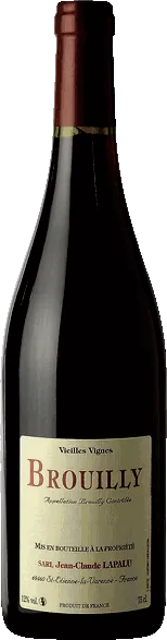 photo du vin Aoc Brouilly Vieilles Vignes Domaine Jean-Claude Lapalu