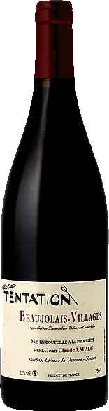vue du vin Aoc Beaujolais-Villages "Tentation" Jean-Claude Lapalu