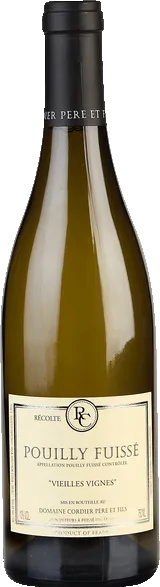 photo du vin Aoc Pouilly Fuissé Vieilles Vignes Domaine Cordier Père et Fils