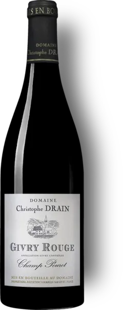 photo du vin Aoc Givry "Champ Pourot" Domaine Christophe Drain