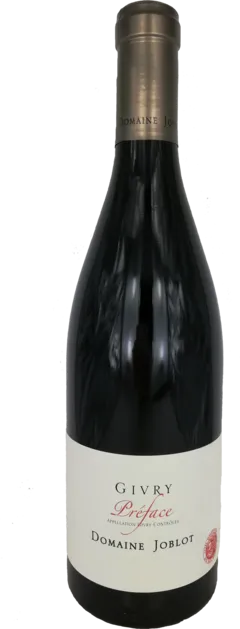photo du vin Aoc Givry "Préface" Domaine Joblot