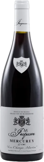 vue du vin Aoc Mercurey 1er Cru les Champs Martins Domaine Paul et Marie Jacqueson