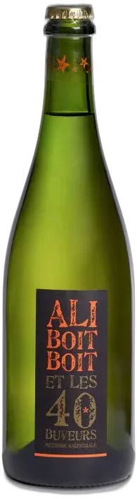 vue du vin Pétillant Naturel Ali Boit Boit et les 40 Buveurs Agnes Paquet
