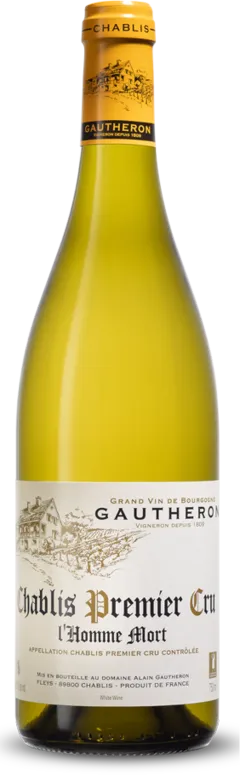 image du vin Aoc Chablis 1er Cru l’Homme Mort Domaine Gautheron