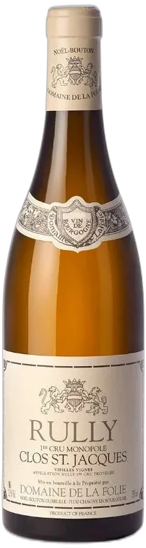 photo du vin Aoc Rully 1er Cru "Clos Saint-Jacques" Monopole Domaine de la Folie