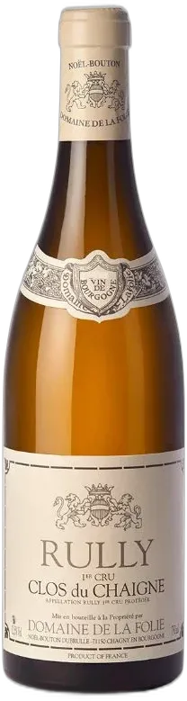 capture du vin Aoc Rully 1er Cru Clos du Chaigne Monopole Domaine de la Folie