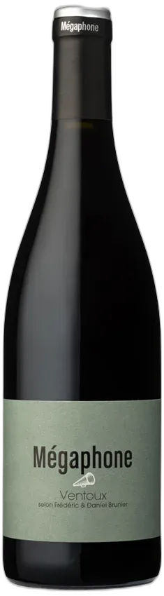 vue du vin Aoc Ventoux Mégaphone Frédéric & Daniel Brunier