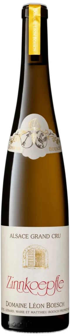 aperçu du vin Aoc Alsace Gewurztraminer Grand Cru zinnkoepflé Domaine Léon Boesch