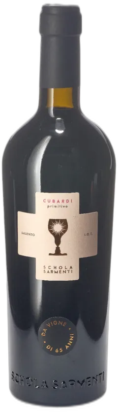 photo du vin Cubardi Primitivo Salento Schola Sarmenti