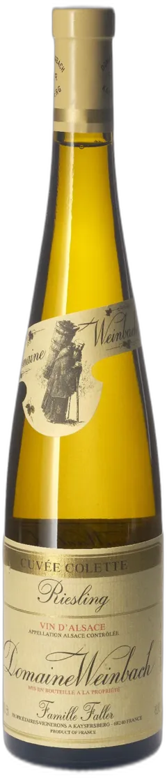 photo du vin Alsace Riesling Cuvée "Colette" Domaine Weinbach