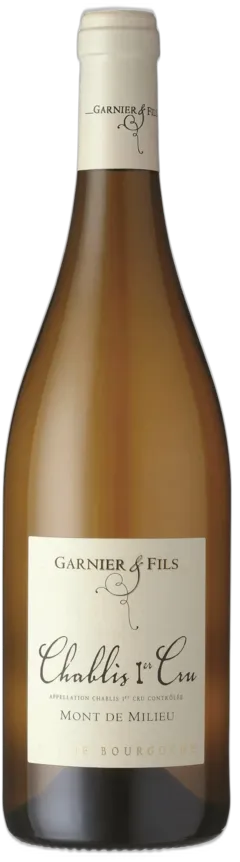 illustration du vin Aoc Chablis 1er Cru Mont de Milieu Domaine Garnier & Fils