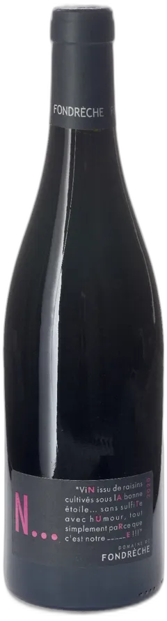 photo du vin Aoc Ventoux n Sans Soufre Domaine de Fondrèche