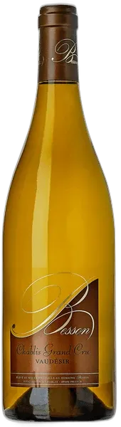 vue du vin Chablis Grand Cru Vaudésir Domaine Besson