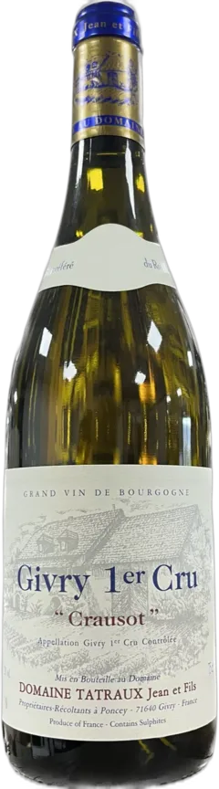 image du vin Aoc Givry 1er Cru Crausot Domaine Tatraux Jean & Fils