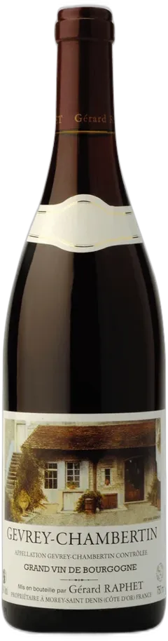 photo du vin Aoc Gevrey-Chambertin Domaine Gérard Raphet