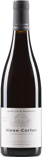 vue du vin Aoc Aloxe-Corton Vieilles Vignes Domaine Edmond Cornu