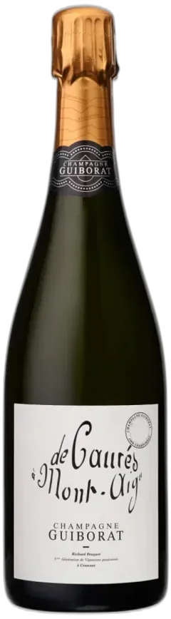 photo du vin Aoc Guiborat de Caurés à Mont-Aigü Blanc de Blancs Grand Cru Extra-Brut