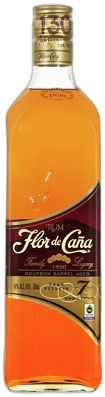 capture du vin Flor de Cana Grande Réserve 7 Ans