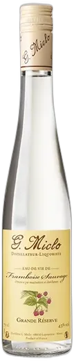 photo du vin Eau de Vie de Framboise Sauvage "Grande Réserve" Distillerie Gilbert Miclo