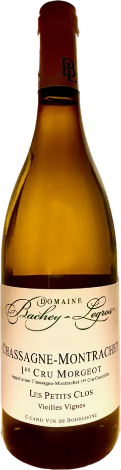photo du vin Chassagne-Montrachet 1er Cru Morgeot "les Petits Clos" Vielles Vignes Blanc 2023 Domaine Bachey-Legros