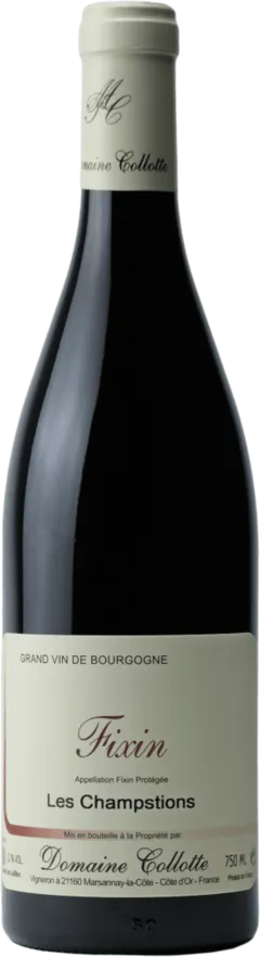 photo du vin Aoc Fixin les Champstions Domaine Collotte