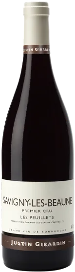 image du vin Aoc Savigny-Lès-Beaune 1er Cru "les Peuillets" Domaine Justin Girardin
