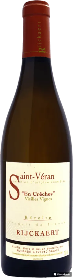 illustration du vin Aoc Saint-Véran "en Crèches" Domaine Rijckaert