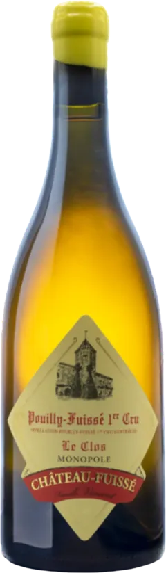 illustration du vin Aoc Pouilly Fuissé 1er Cru le Clos Monopole Famille Vincent Château Fuissé