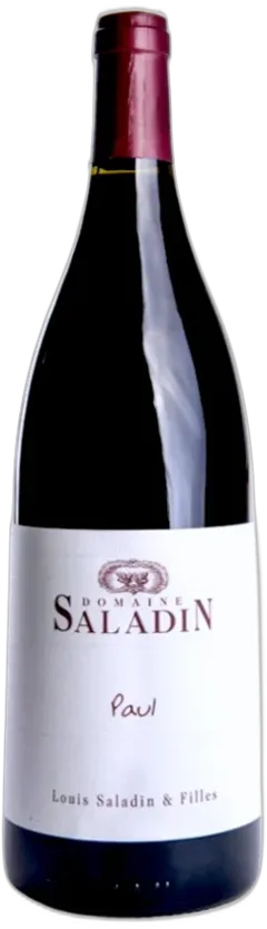 photo du vin Côtes du Rhône "Paul" Domaine Saladin