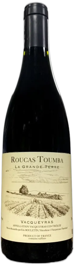 image du vin Aoc Vacqueyras "la Grande Terre" Roucas Toumba Eric Bouletin
