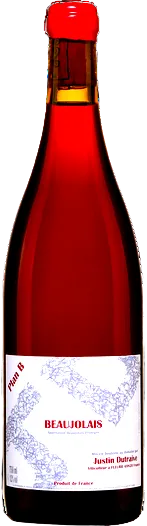 aperçu du vin Beaujolais Plan b Domaine Justin Dutraive