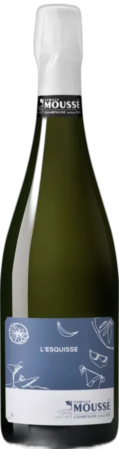 photo du vin l’Esquisse Blanc de Noirs Moussé Fils