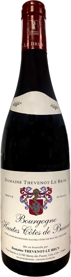 photo du vin Aoc Bourgogne Hautes Côtes de Beaune Domaine Thevenot le Brun
