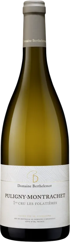 illustration du vin Aoc Puligny-Montrachet 1er Cru les Folatières Domaine Berthelemot