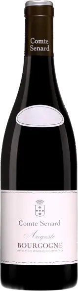 capture du vin Aoc Bourgogne Pinot Noir Cuvée Auguste Comte Sénard