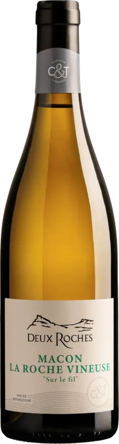 illustration du vin Mâcon la Roche Vineuse Sur le Fil Domaine des Deux Roches