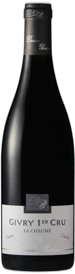 vue du vin Givry 1er Cru la Chaume Domaine Danjean-Berthoux