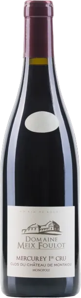 photo du vin Aoc Mercurey 1er Cru Clos du Château de Montaigu Monopole Domaine Meix Foulot