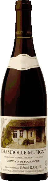 image du vin Aoc Chambolle-Musigny Domaine Gérard Raphet