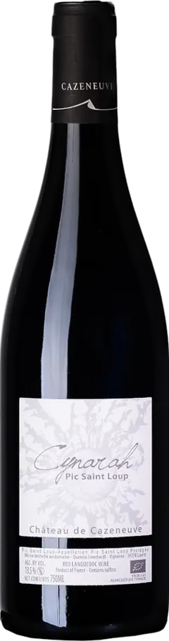 photo du vin Aoc Pic-Saint-Loup "Cynarah" Château de Cazeneuve