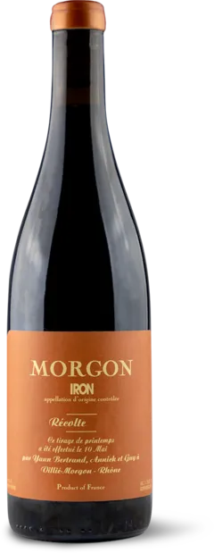 illustration du vin Aoc Morgon Iron les Bertrand