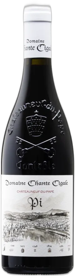 image du vin Aoc Châteauneuf-du-Pape "pi" Domaine Chante-Cigale