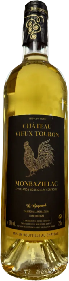 image du vin Aoc Monbazillac Château Vieux Touron Liliane Gagnard
