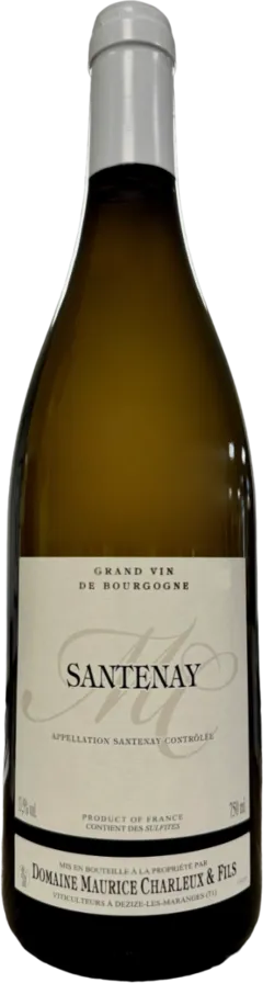 vue du vin Aoc Santenay Domaine Maurice Charleux