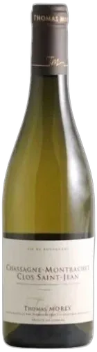 vue du vin Aoc Chassagne-Montrachet 1er Cru Clos Saint Jean Domaine Thomas Morey