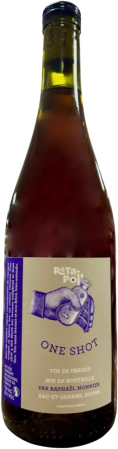 vue du vin Vin de France One Shot Trousseau Chardonnay Domaine Ratapoil